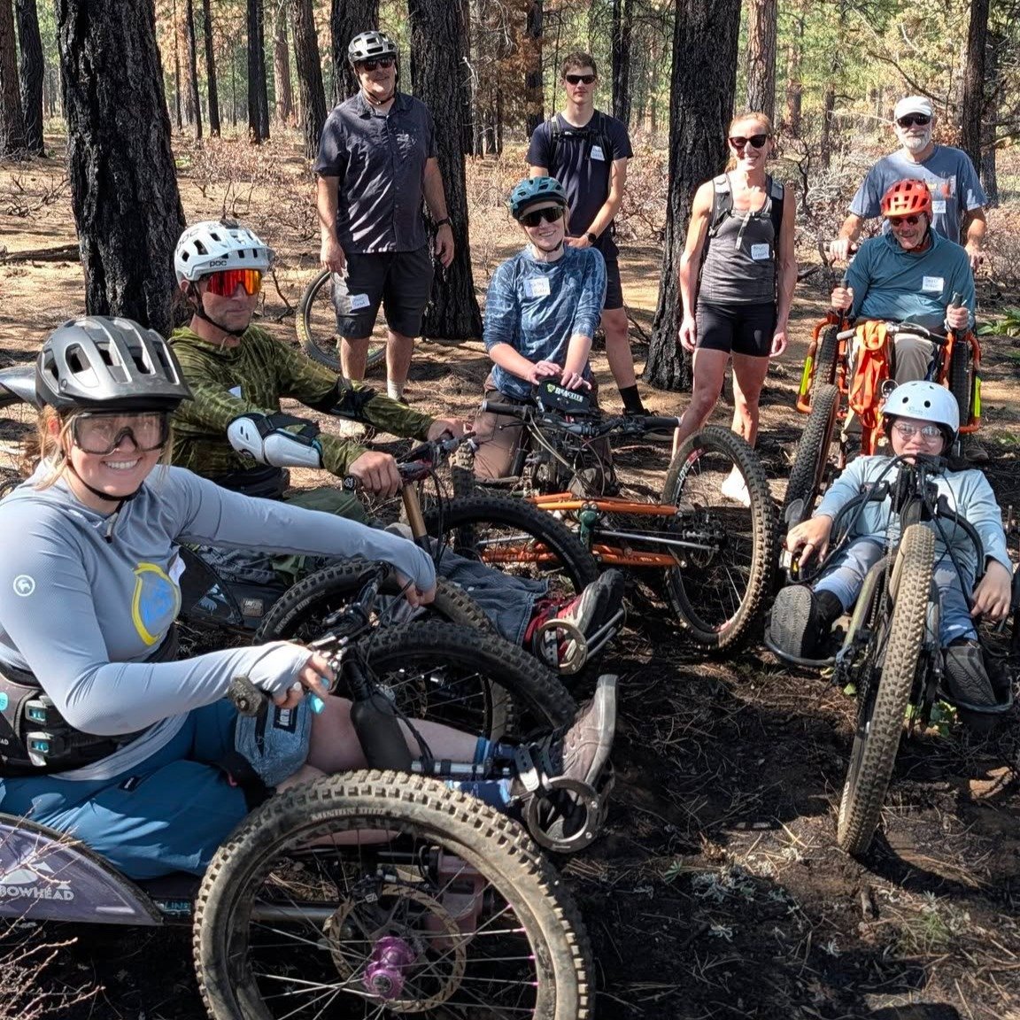 The AdvenChair team is stoked to be part of the @sisterstrailsalliance Accessible Trails Assessment project. We just completed 2 days of training, led by @empoweringaccess(shoutout to founder Ashley Schahfer!) to eventually assess 200 miles of trail 