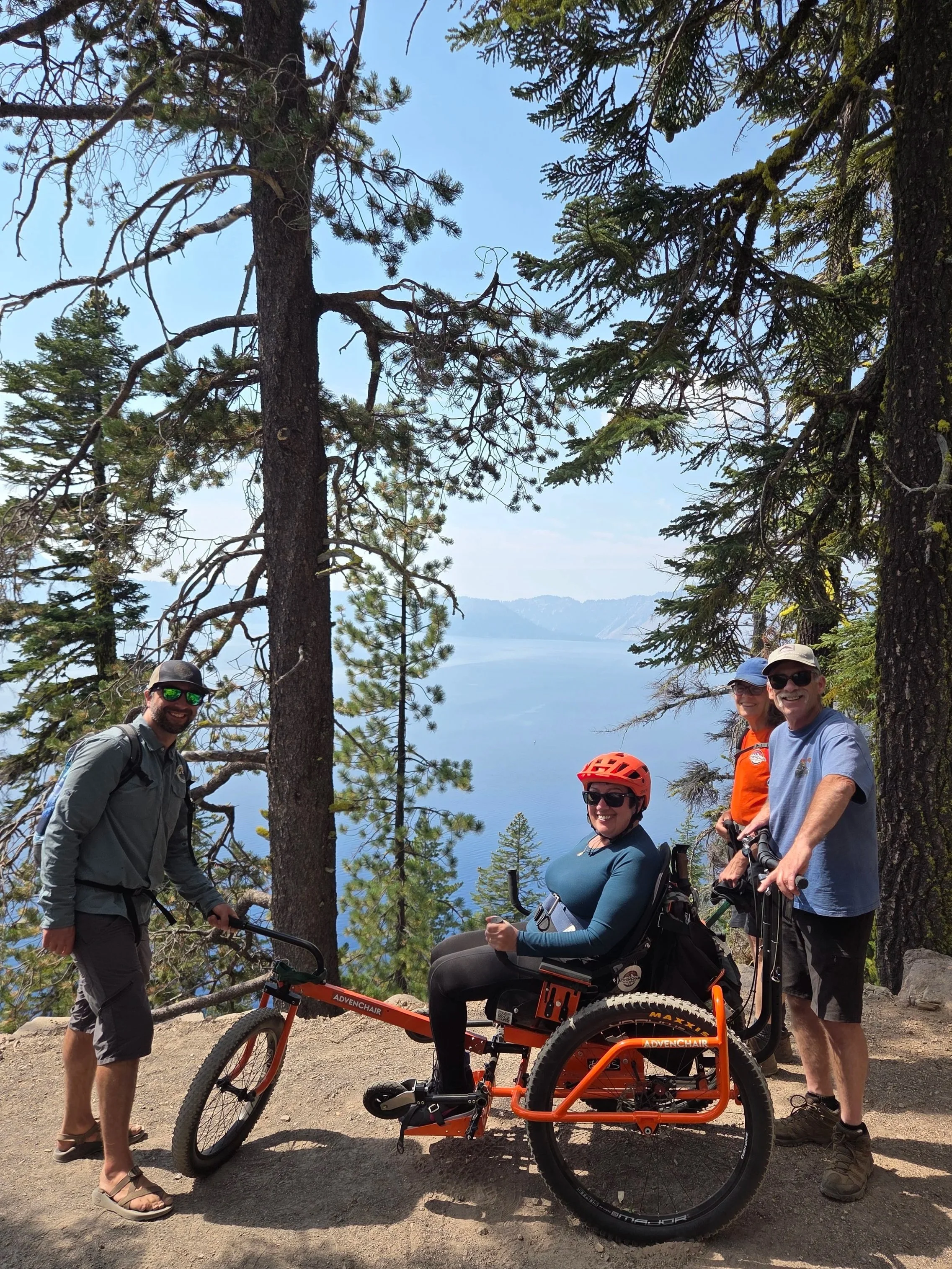 AdvenTours Accessible Guided Crater Lake National Park Hike