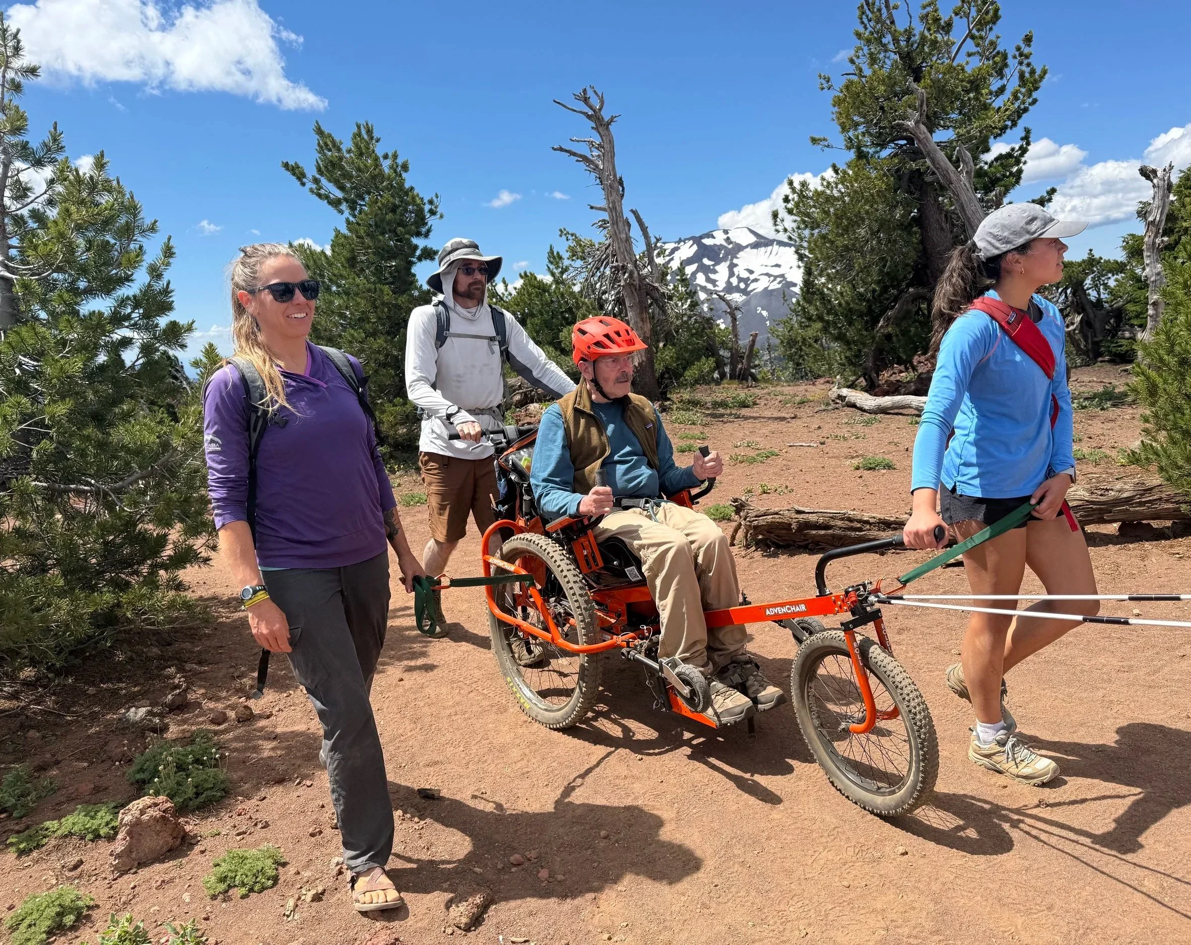 AdvenChair Tech:  Introducing the new forward beam handle, “The Stinger”