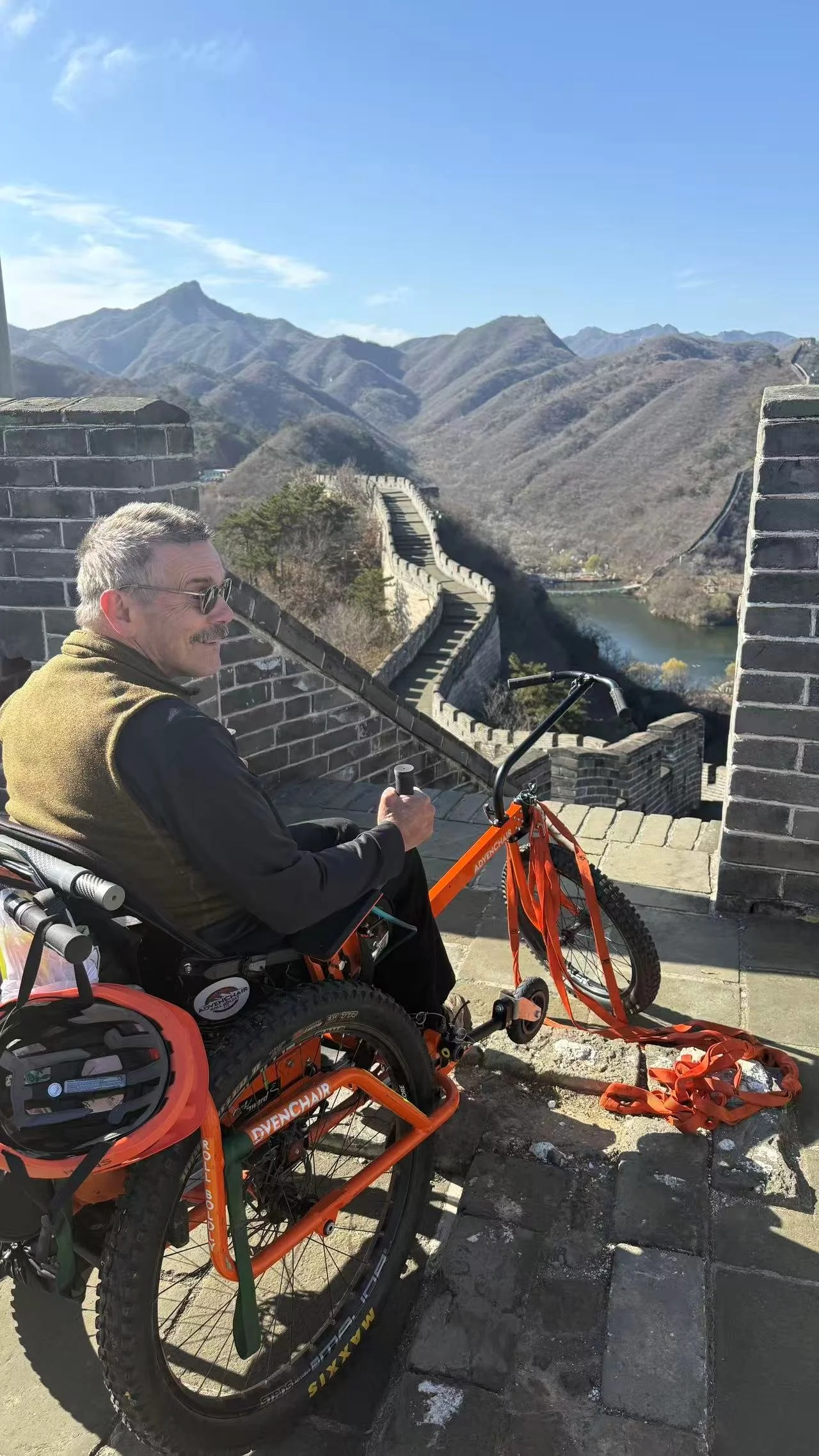From the Grand Canyon to the Great Wall—AdvenChair takes on the streets of Beijing and beyond.&nbsp;