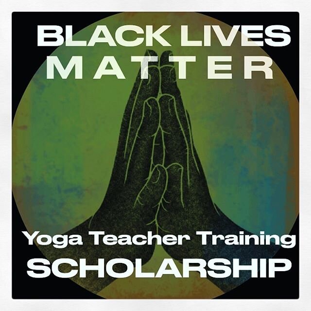 PLEASE SHARE THIS YOGA TEACHER TRAINING SCHOLARSHIP OPPORTUNITY! #endsystemicracism #blacklivesmatter
.
.
.
We are offering a scholarship in our next yoga teacher training for a POC who would not have access to this resource.  Systemic Racism has opp