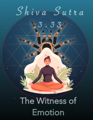 The Witness of Emotion: Shiva Sutra 3.33