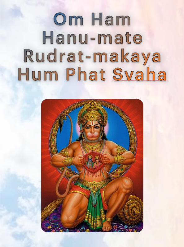 Lesson 2 •&nbsp; The Journeying Up the Tattvic Ladder: Understanding Mantra Practice at the Level of the Heart with Hanuman Mantra