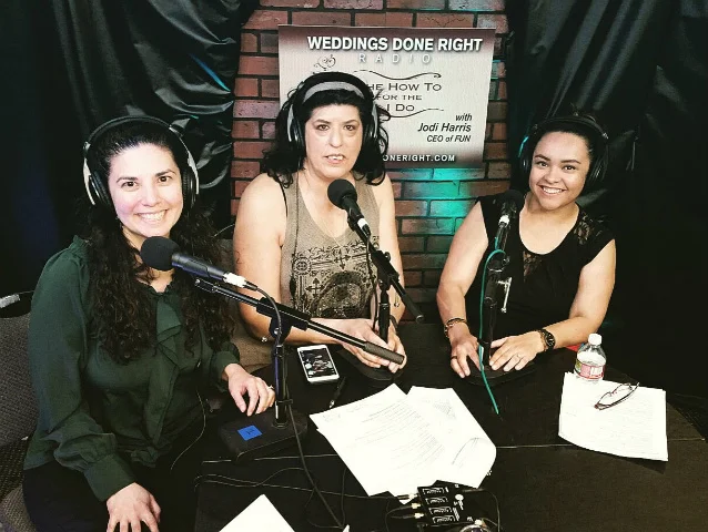 Weddings Done Right Guests Karla De La Torre, Jodi Harris & Sabrina Chichelli