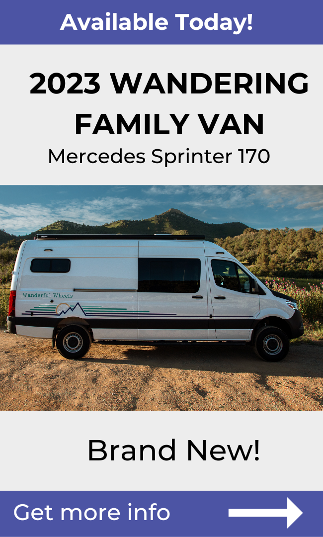 Custom Camper Vans - Sprinters, Promasters and Transits