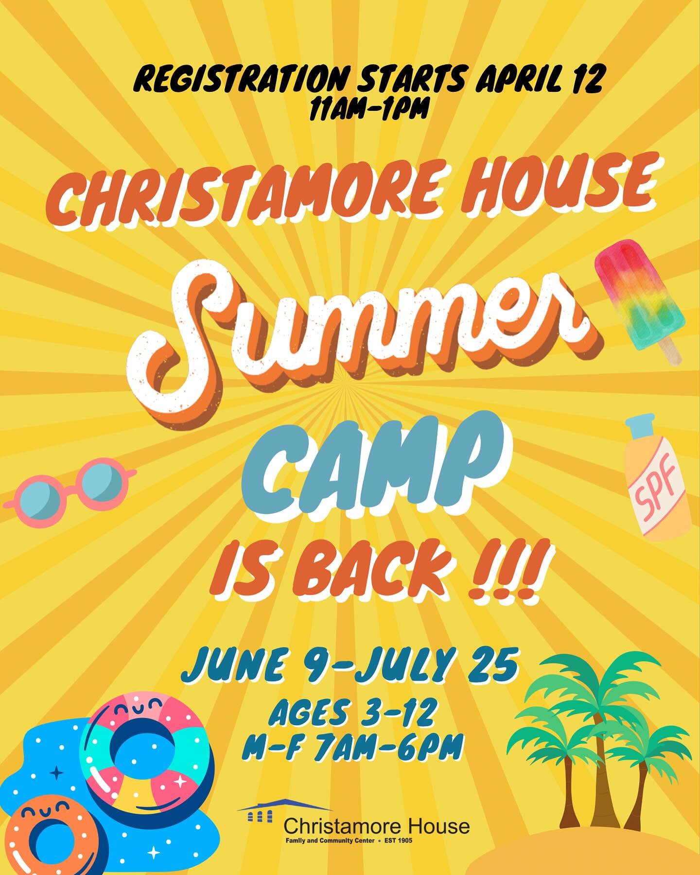 Summer fun starts here! 🌞 Registration for camp opens April 12&mdash;don&rsquo;t miss out on the adventure! 🏕️