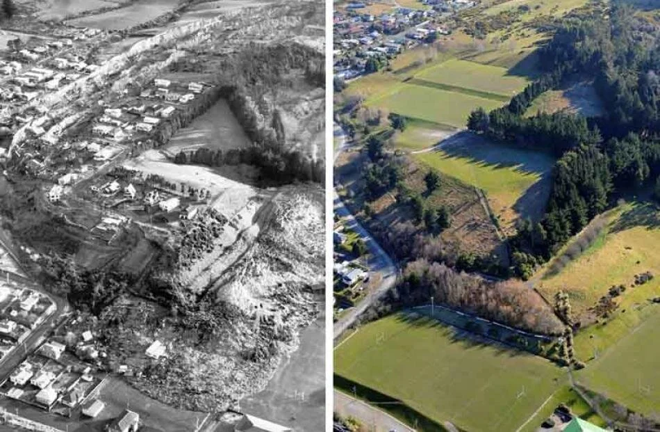 Do Landslides Change the Landscape in the Long Run?