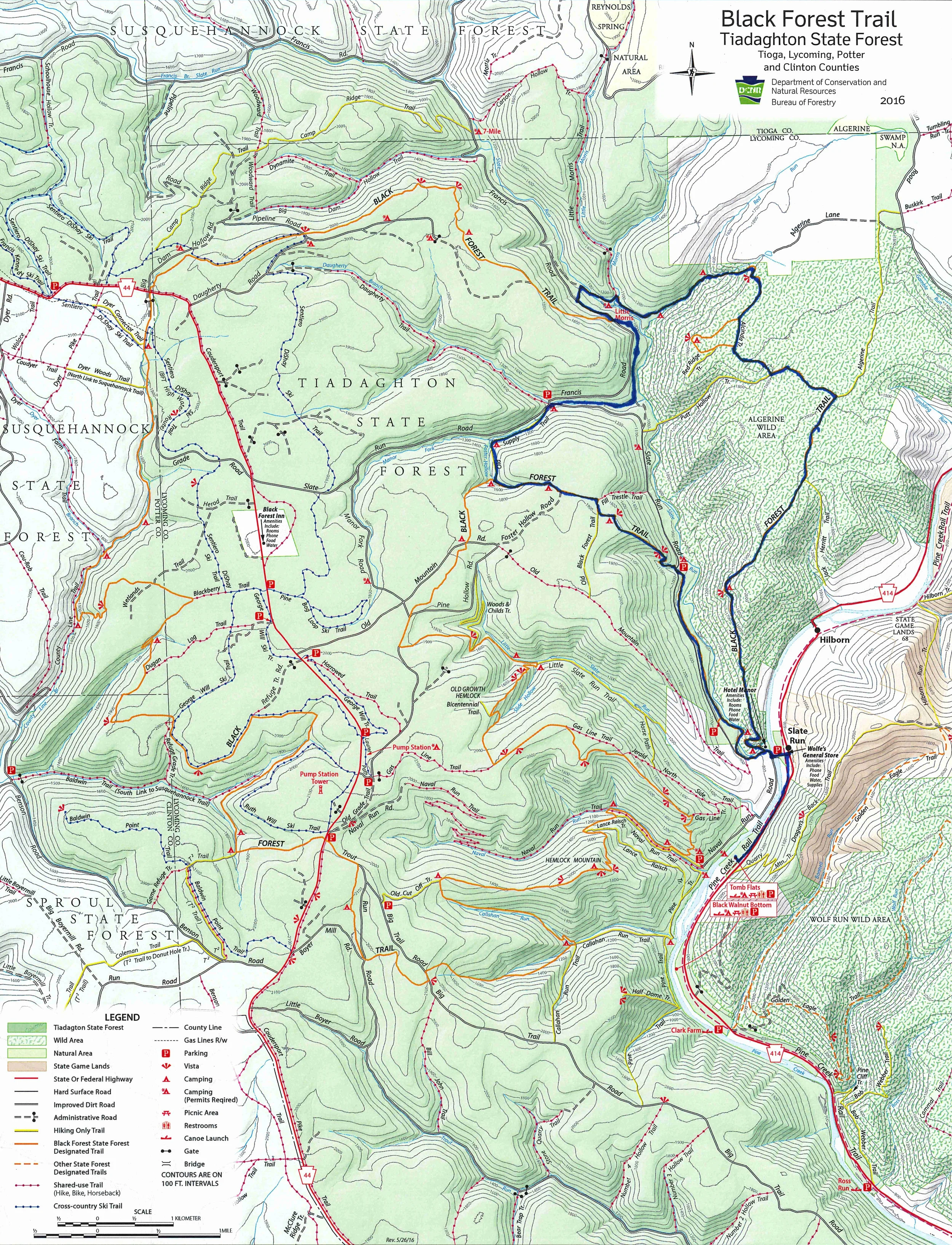 Trail Map Example Running Slate Run 25K maps — PA Trail Dogs