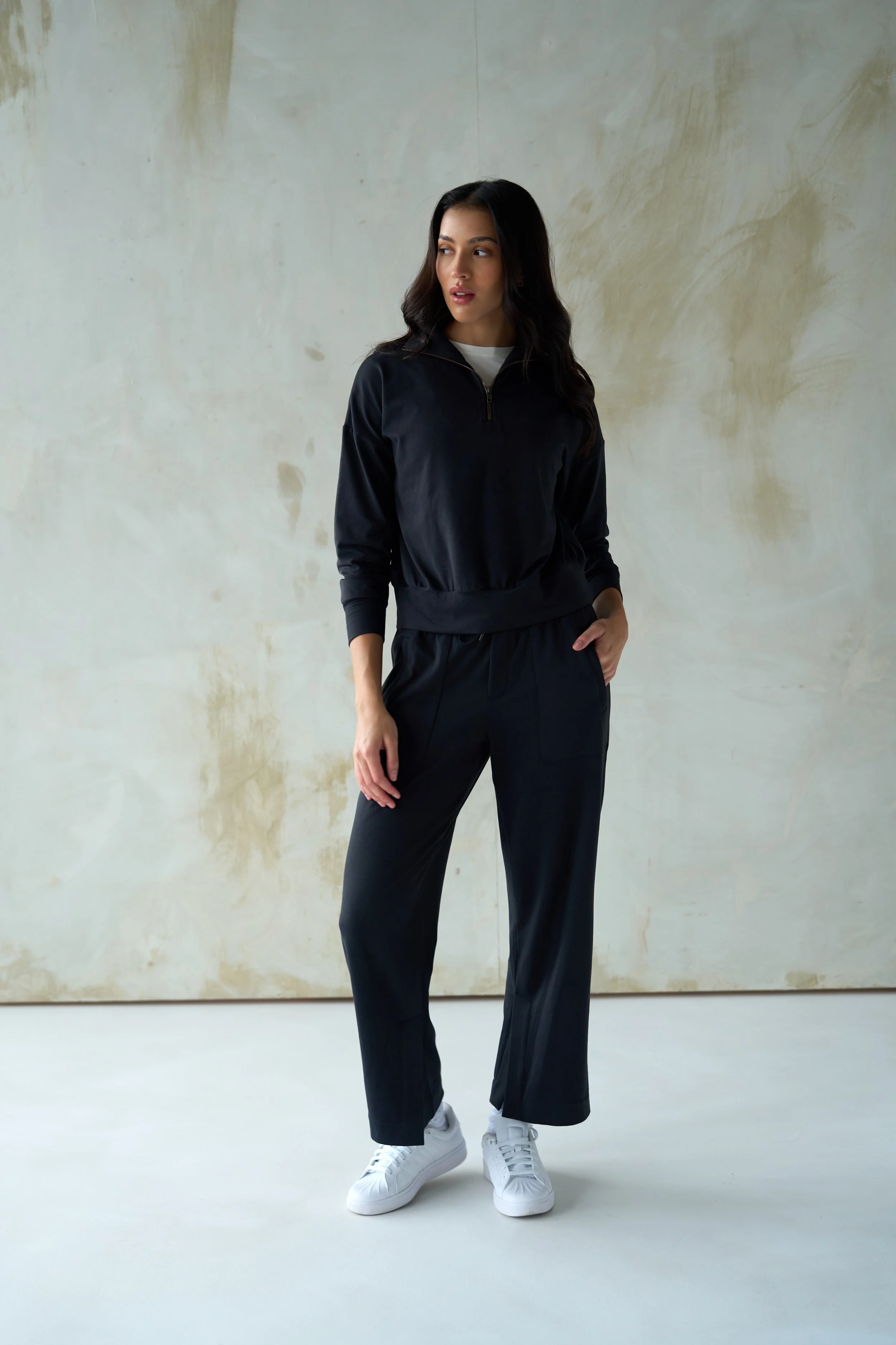 southern athletica womens luxury athleisure comfort matching set black 03146-e.jpg