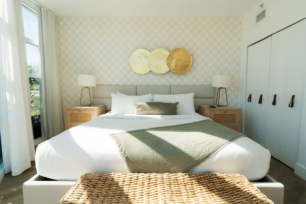 Guest room and amenities at Bentley Hotel South Beach