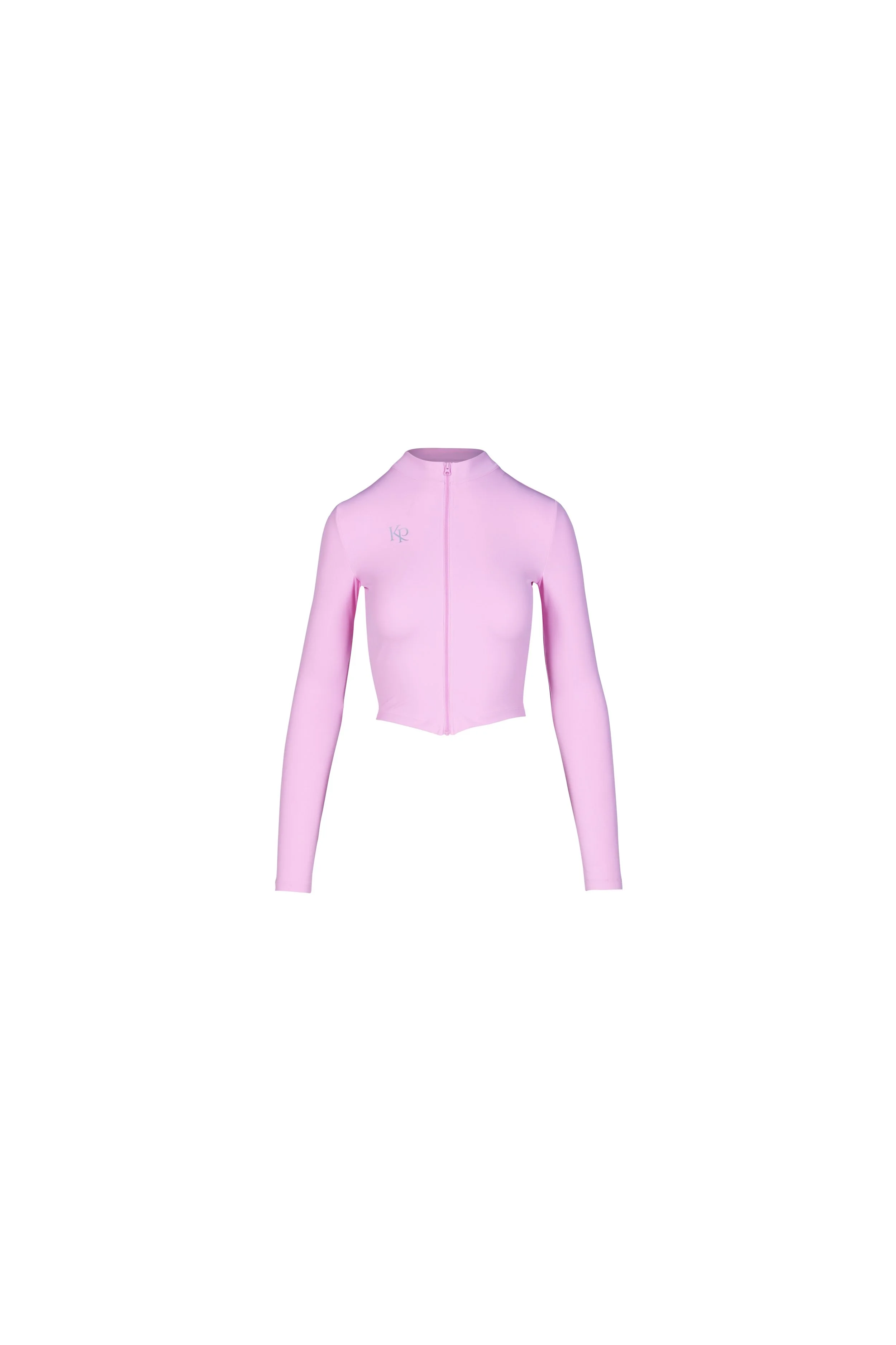 Ghost Mannequin Photography Women's Activewear Apparel Zip Jacket Front