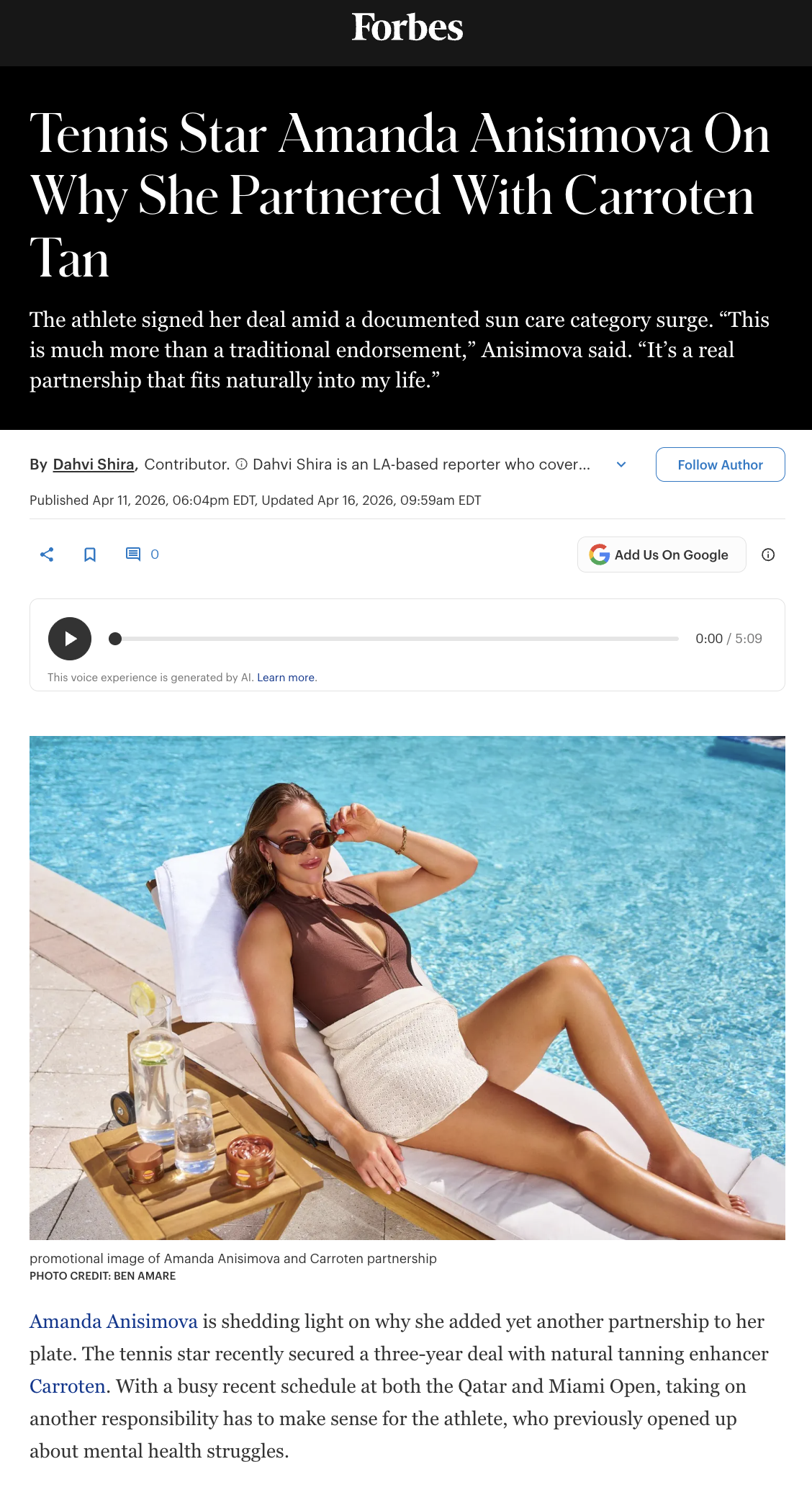 Carroten US Amanda Anisimova Forbes Article Ben Amare.png