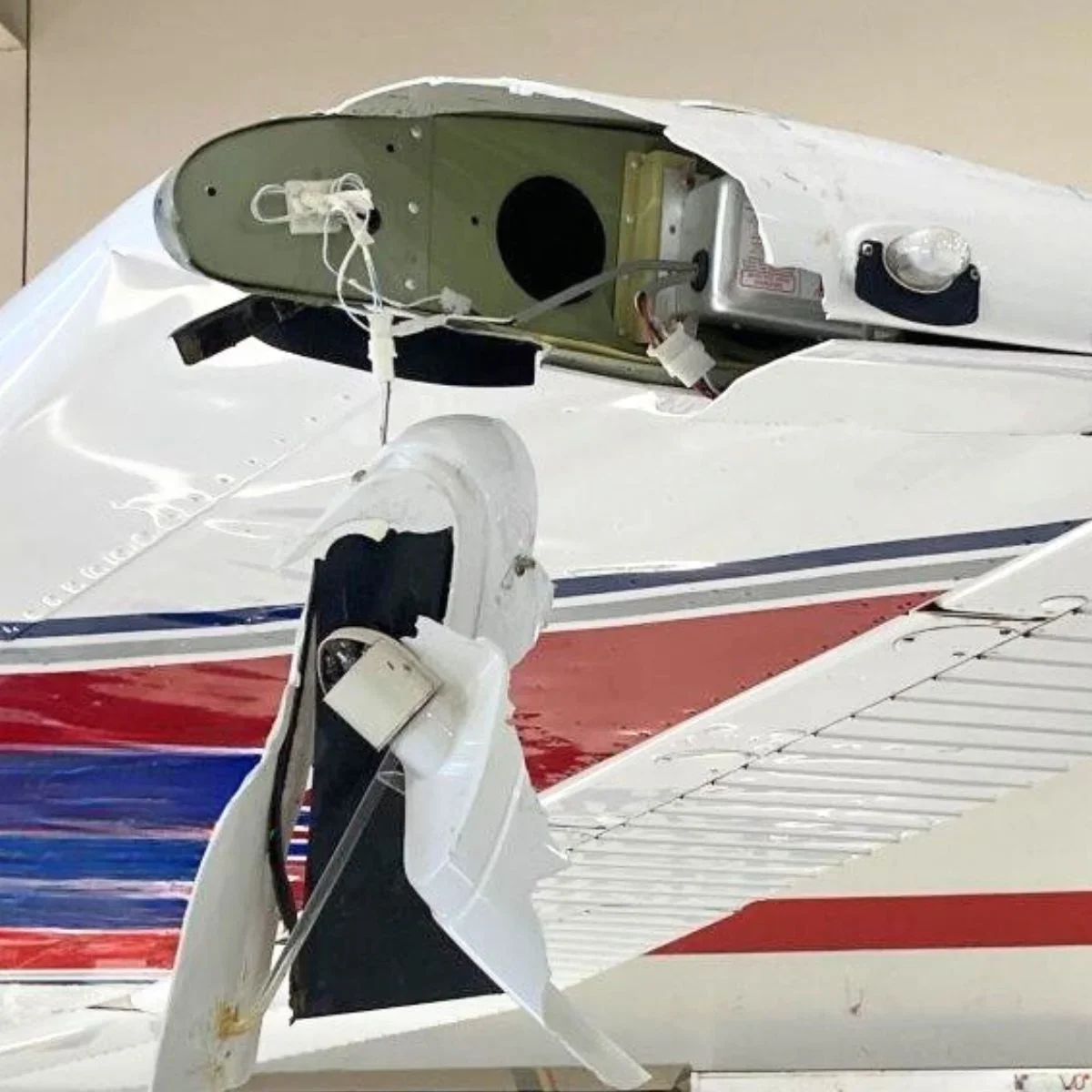 Business jet at Centennial Airport Denver ready for aircraft damage and insurance claim repair by Haggan Aviation