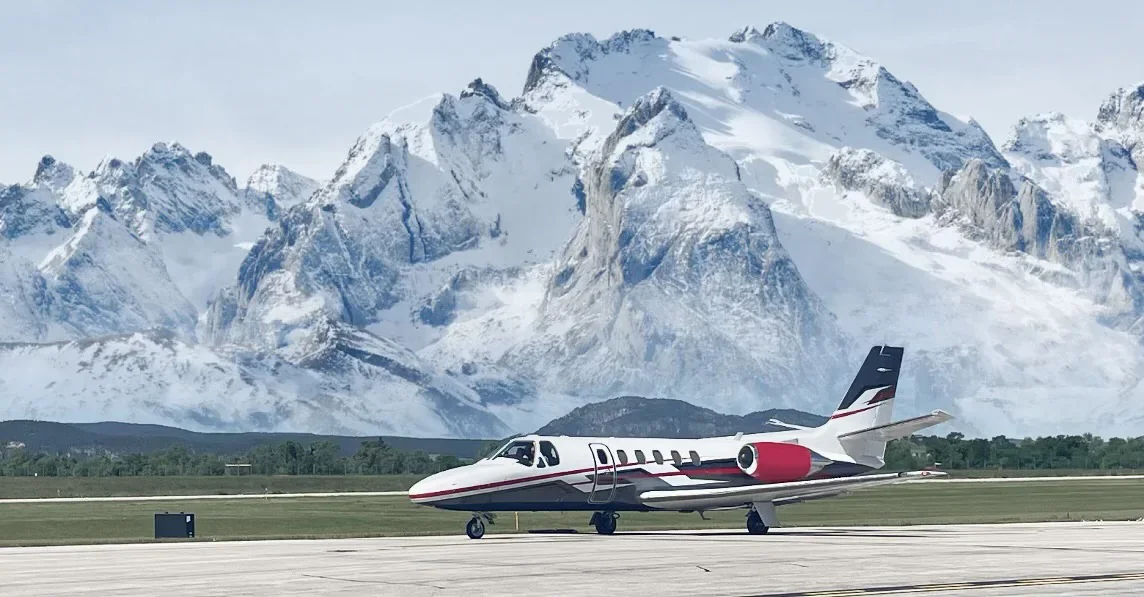Citation CJ3 on ramp