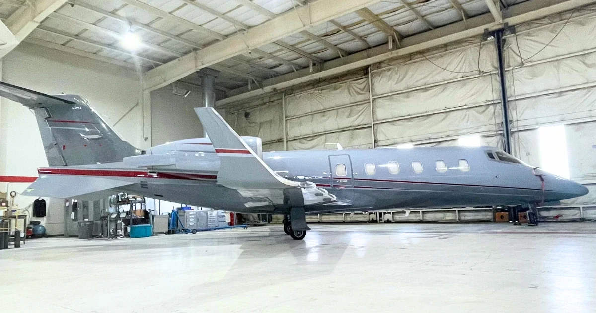 Haggan Aviation Learjet 60 at KAPA