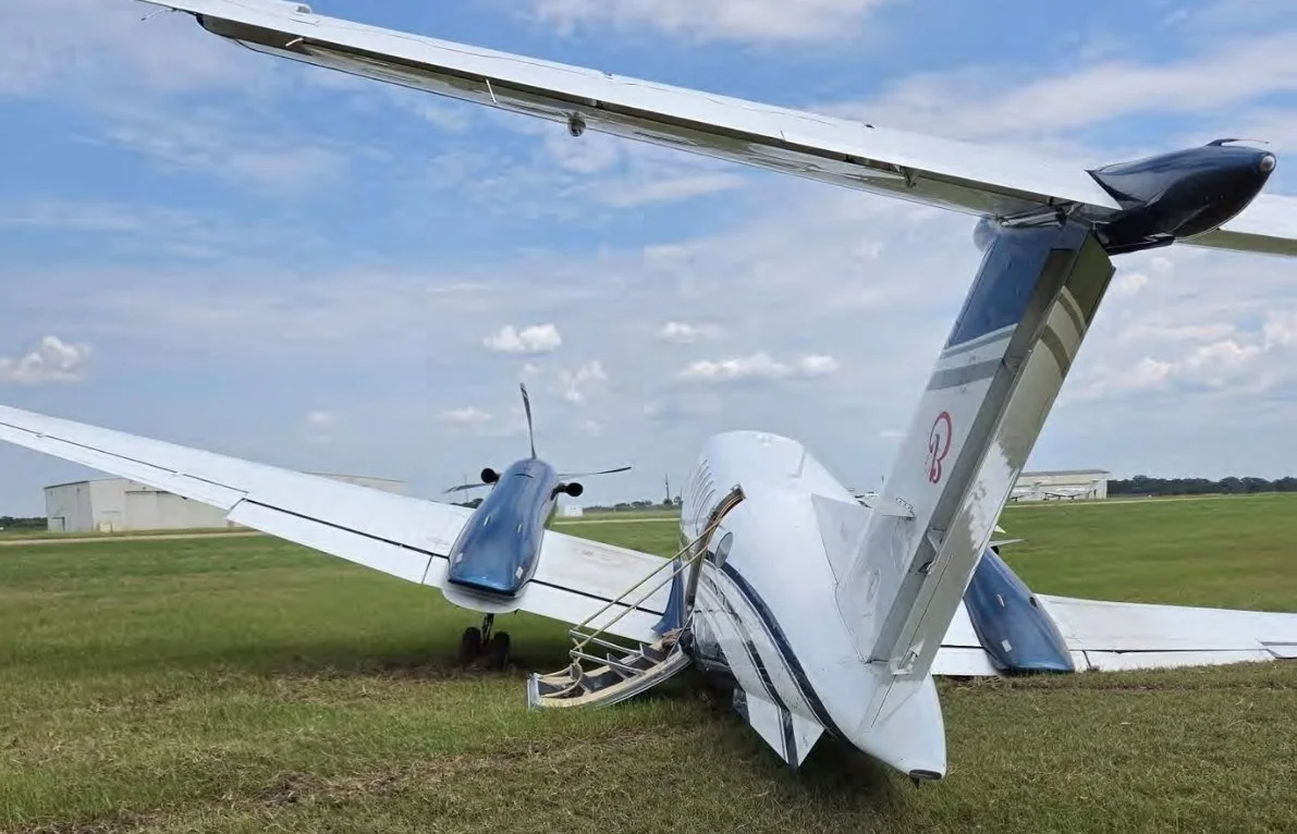 Business jet at Centennial Airport Denver ready for aircraft damage and insurance claim repair by Haggan Aviation