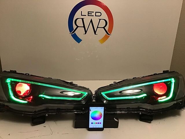 #evo #lancer #mitsubishilancer #rgbwa #bluetooth #mitsubishievo #demoneyes😈 #rgb #chaseledlights #led #ledsequential #brembo #turbo #mitsubishimotors #jdm #mitsubishi #madetootder #Qualityoverquantity #1of1 #lifetimewarranty #ledrwr @ledrwr