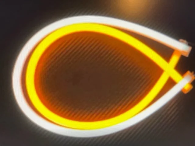 24" 5k White DRL + AMBER SEQUENTIAL Switchback LED's "Flexable"