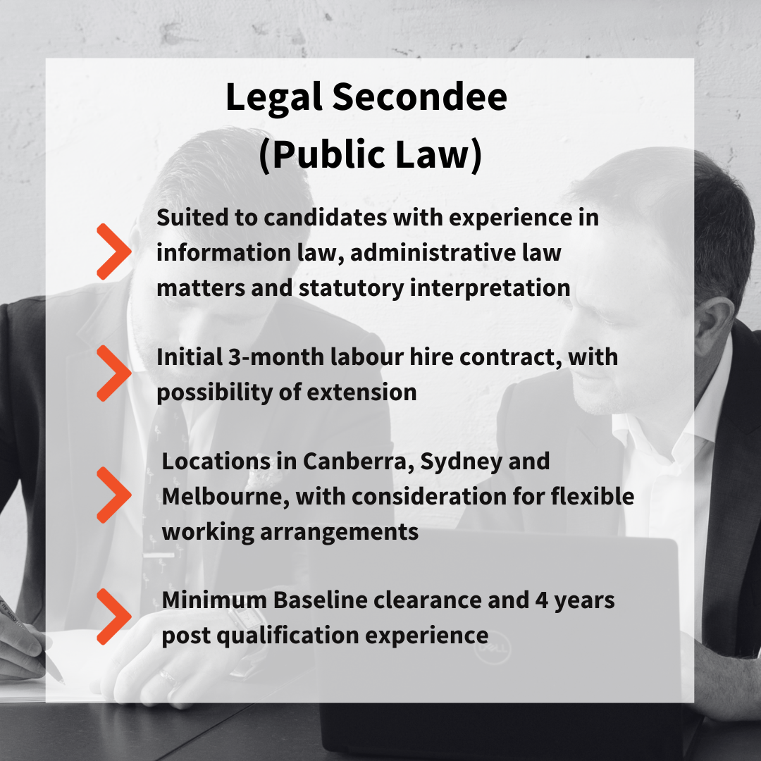 Secondment opportunity - administrative/public law lawyer — adaptbl