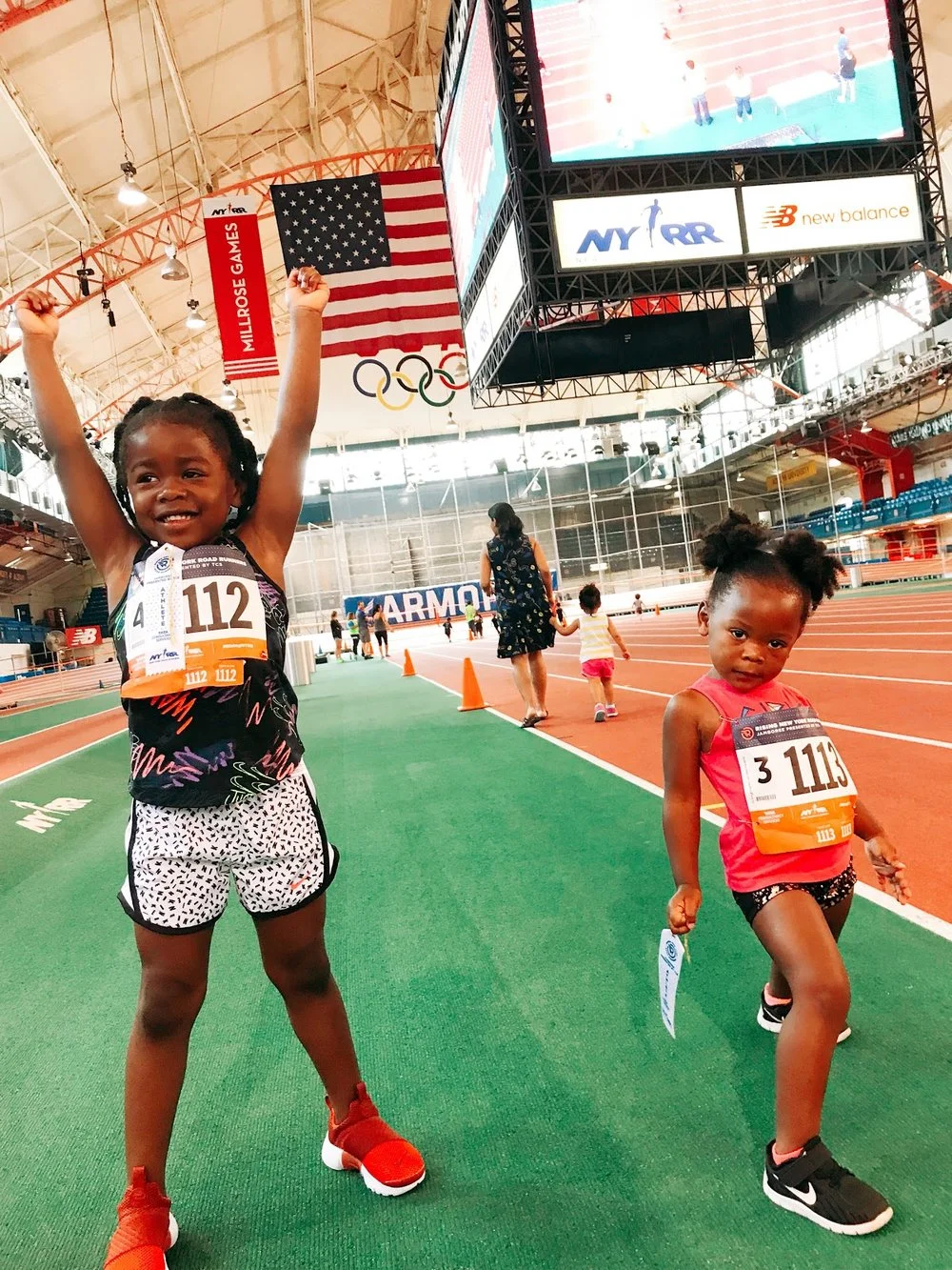 Racing for first: Nyla and winter at the NYRR Rising stars jamboree