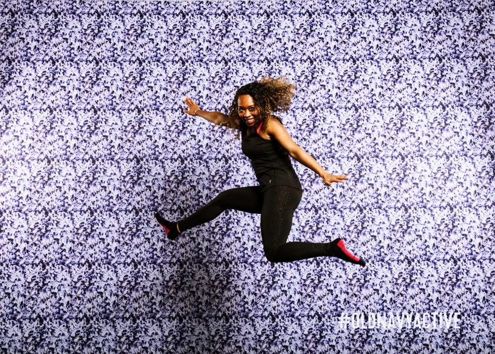 Mom Monday: Jumping for Old Navy Active (video)