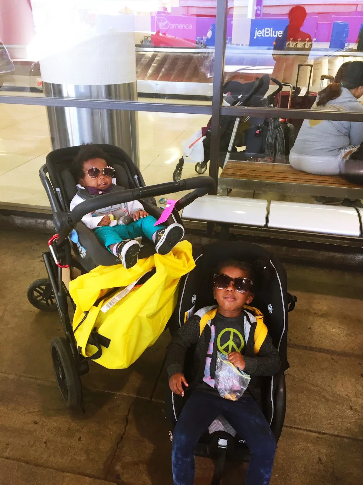 Flying solo with 2 under 2 