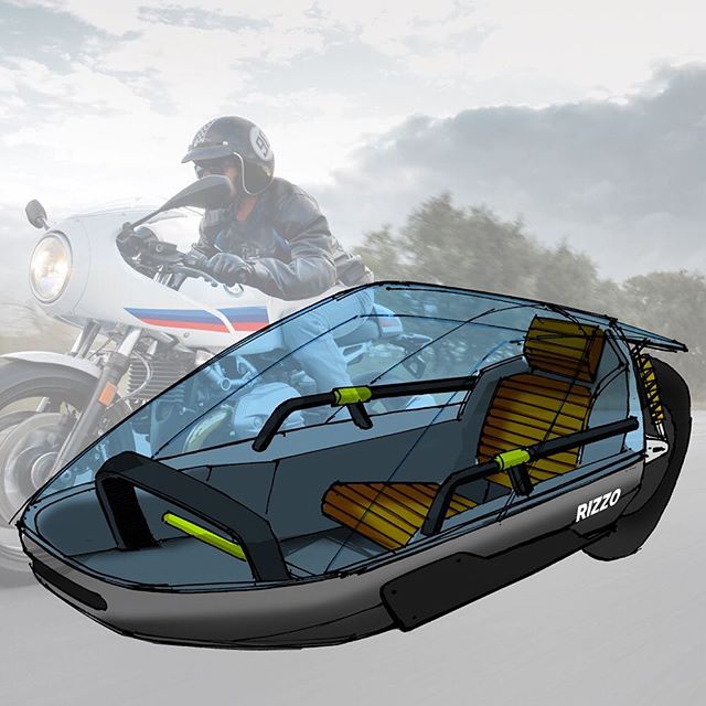 More concept work. This time in a complete form. So many improvements from this design already!
#comingsoon #thefutureleans #swingingsidecars