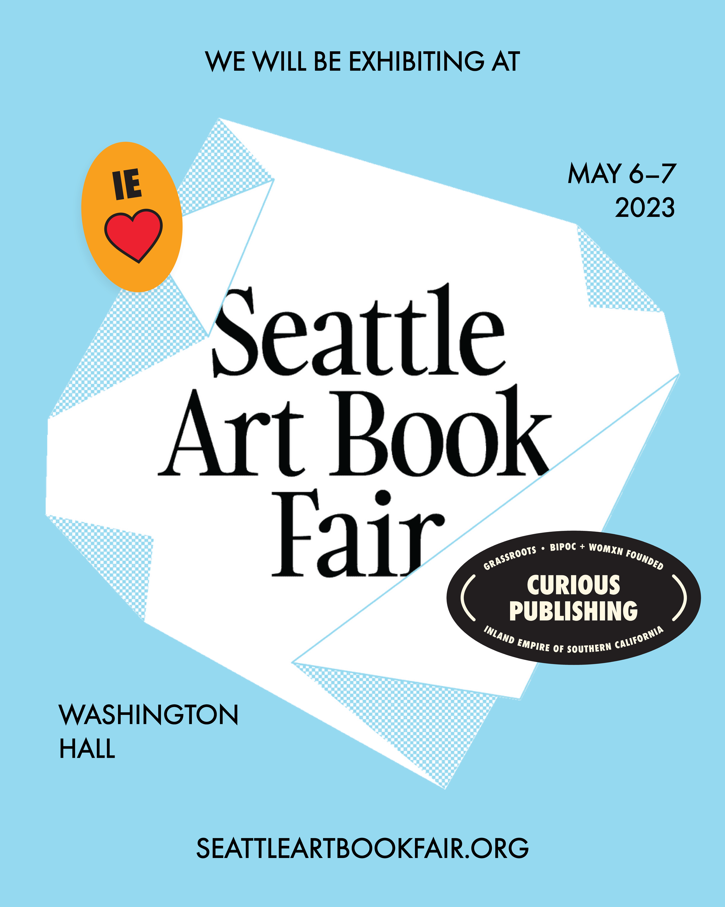 Curious Publishing is at Seattle Art Book Fair