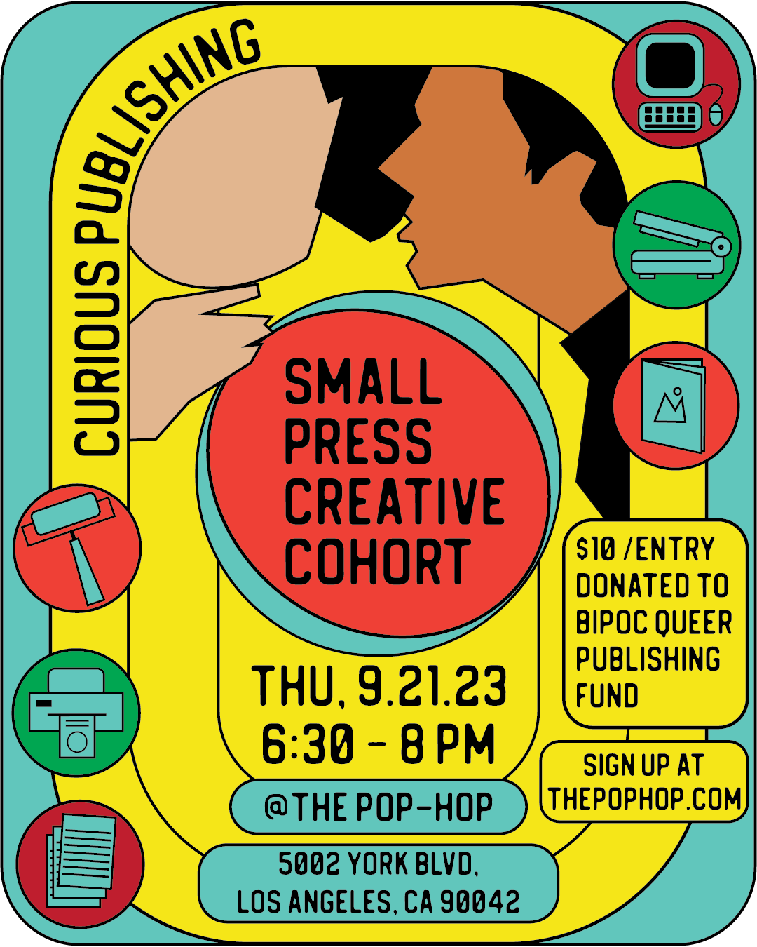 Small Press Creative Cohort at the Pop-Hop Los Angeles