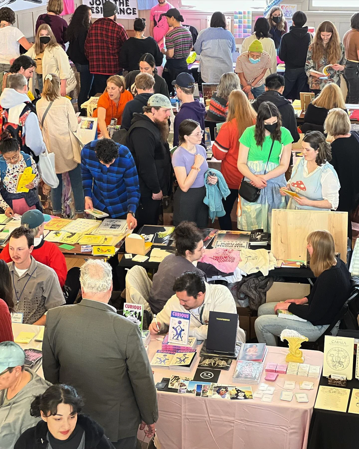 Where&rsquo;s Sam?
@seattleartbookfair