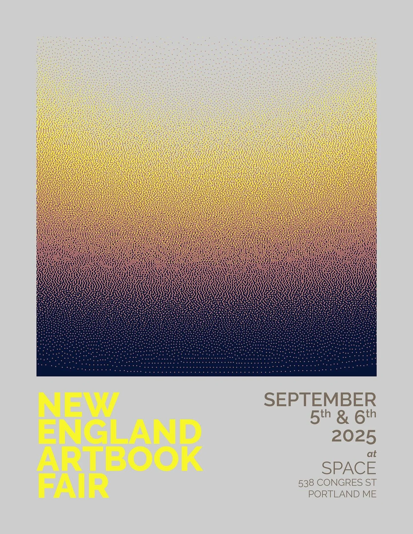 Fine us at @newenglandartbookfair 9/5-9/5 in Portland, Maine at @space538 🪡
Find @nicholas.aceves + @samsigner repoing Curious, @lopezurbanfarm , and new zines by Samuel Signer and @rebecca_ustrell 📚