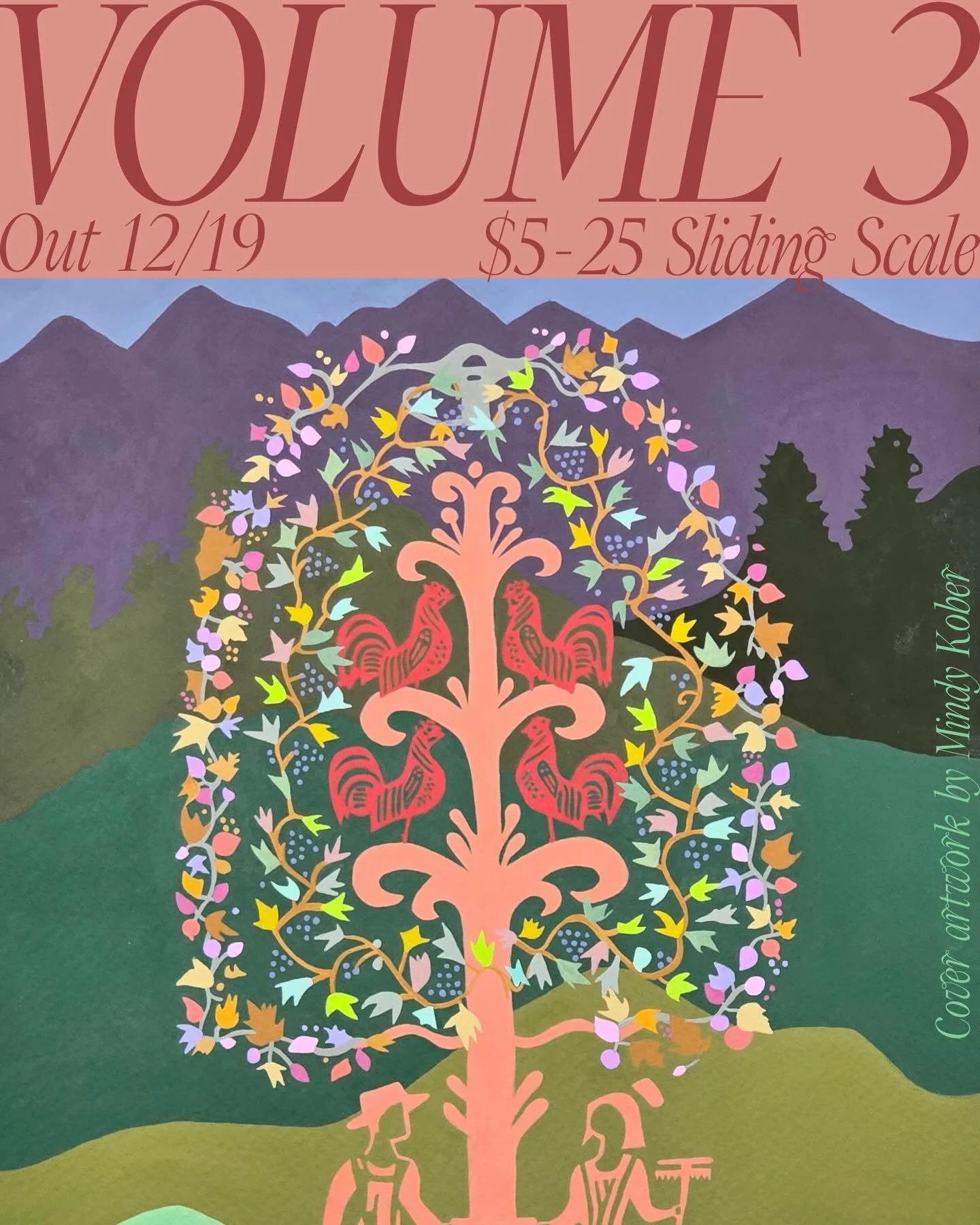 Cover reveal in 3-2-1&hellip;.&ldquo;Cosecha&rdquo; is out 12/19, preorder available now starting at $5 sliding scale 🍂 marvelous cover art by @kobermindy 👉🏼 to preview contributions and view the full contributor list. 

We are proud to announce t