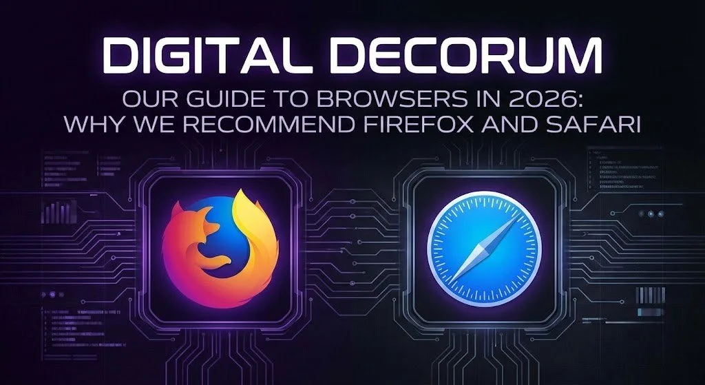 Our Guide to Browsers in 2026: Why We Recommend Firefox and Safari