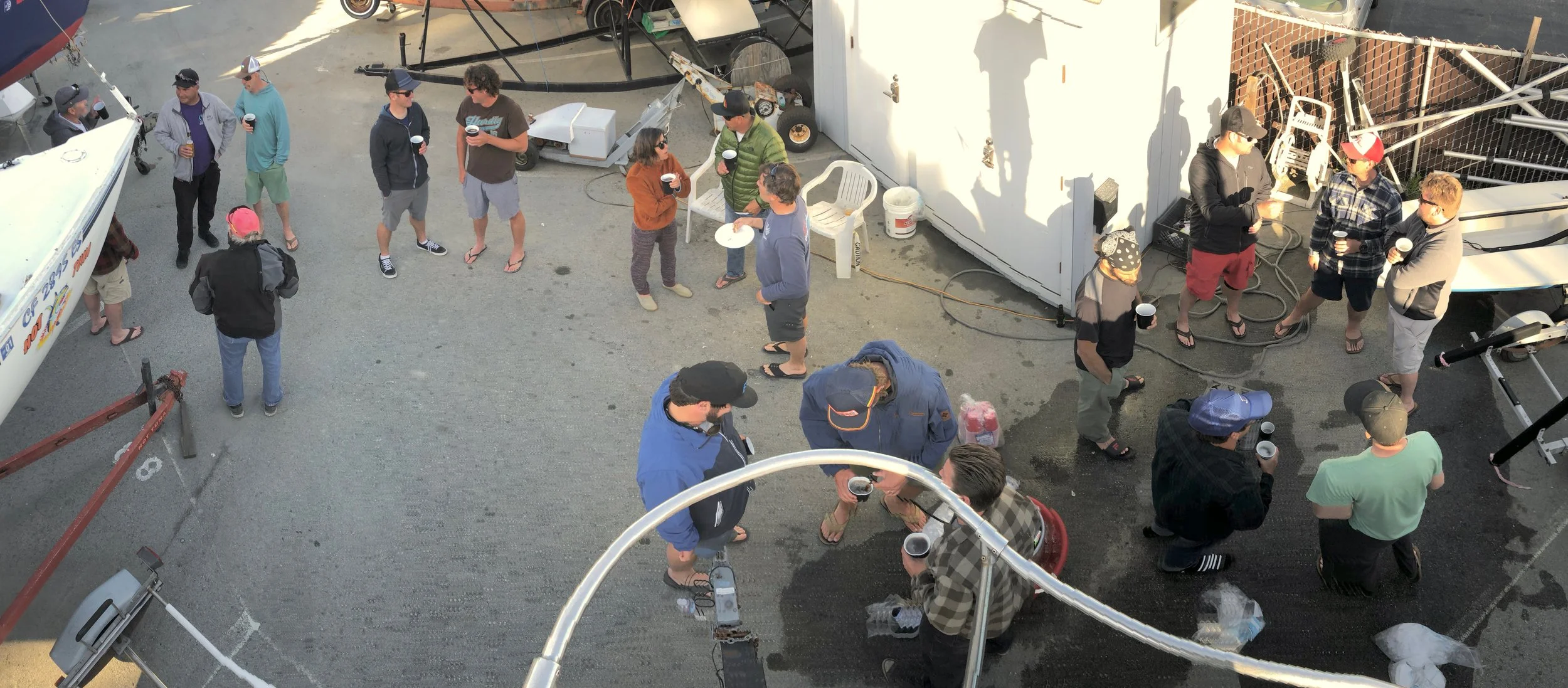 Surreptitious people in the dry storage