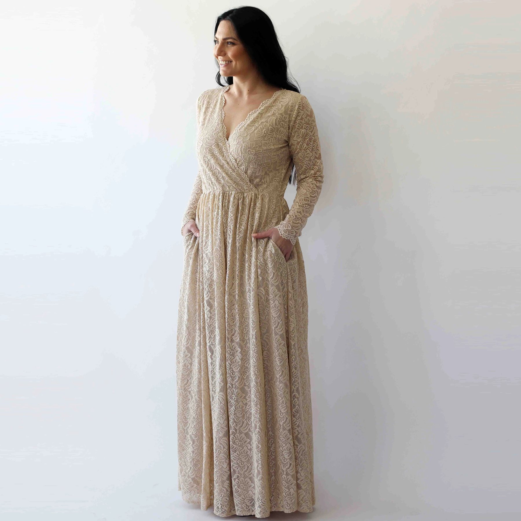 Plus Size Wedding Dresses With Sleeves ...