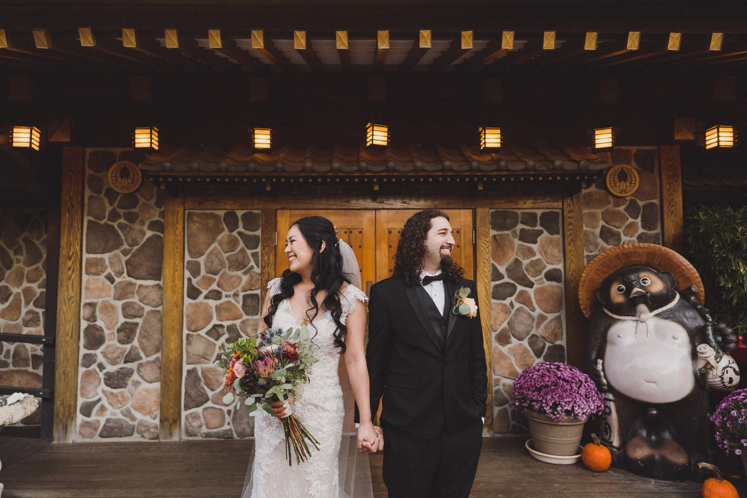 Rebecca &amp; Clark Wedding The views at Mount Fuji NY