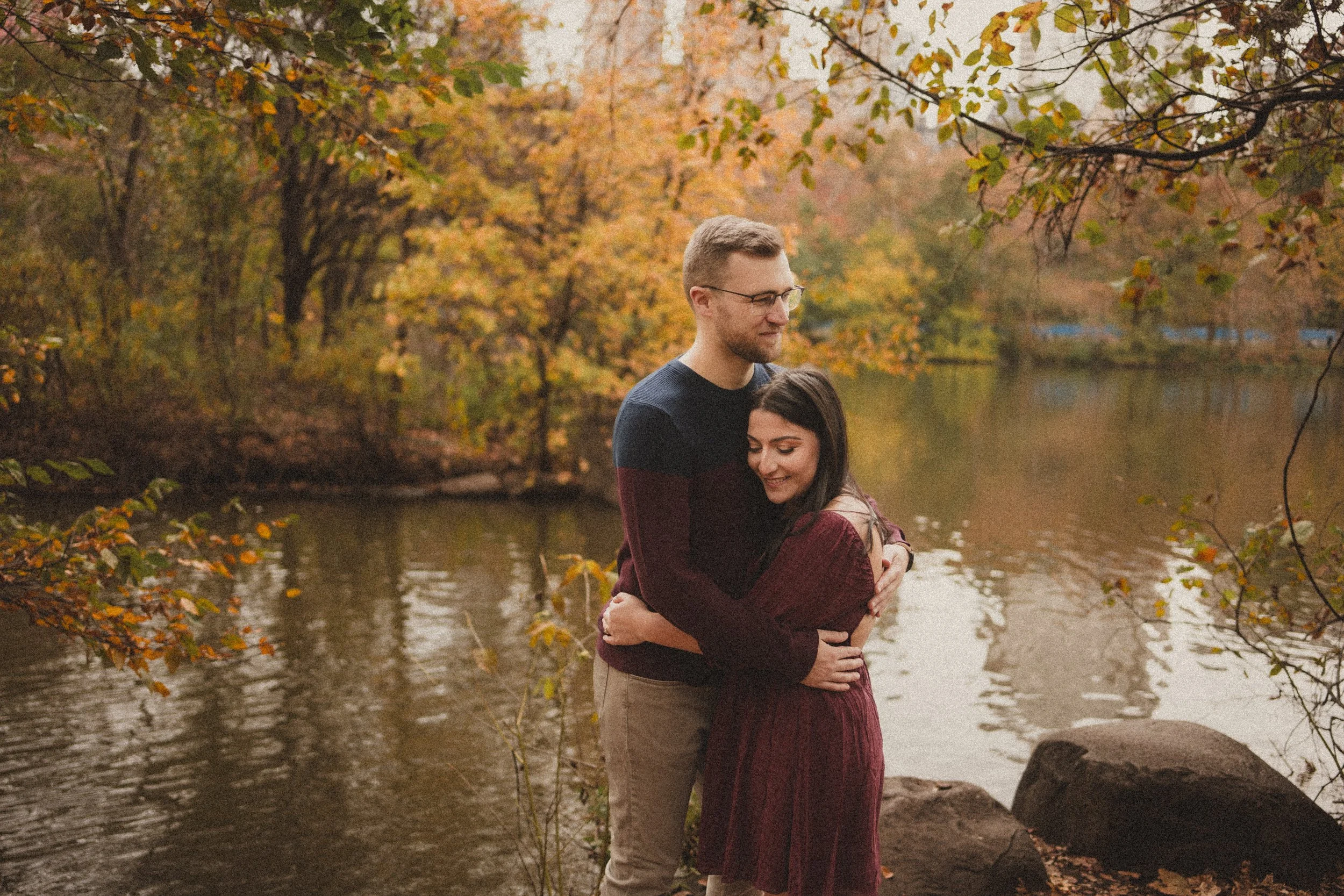 Alex & John Engagement Central park NYC