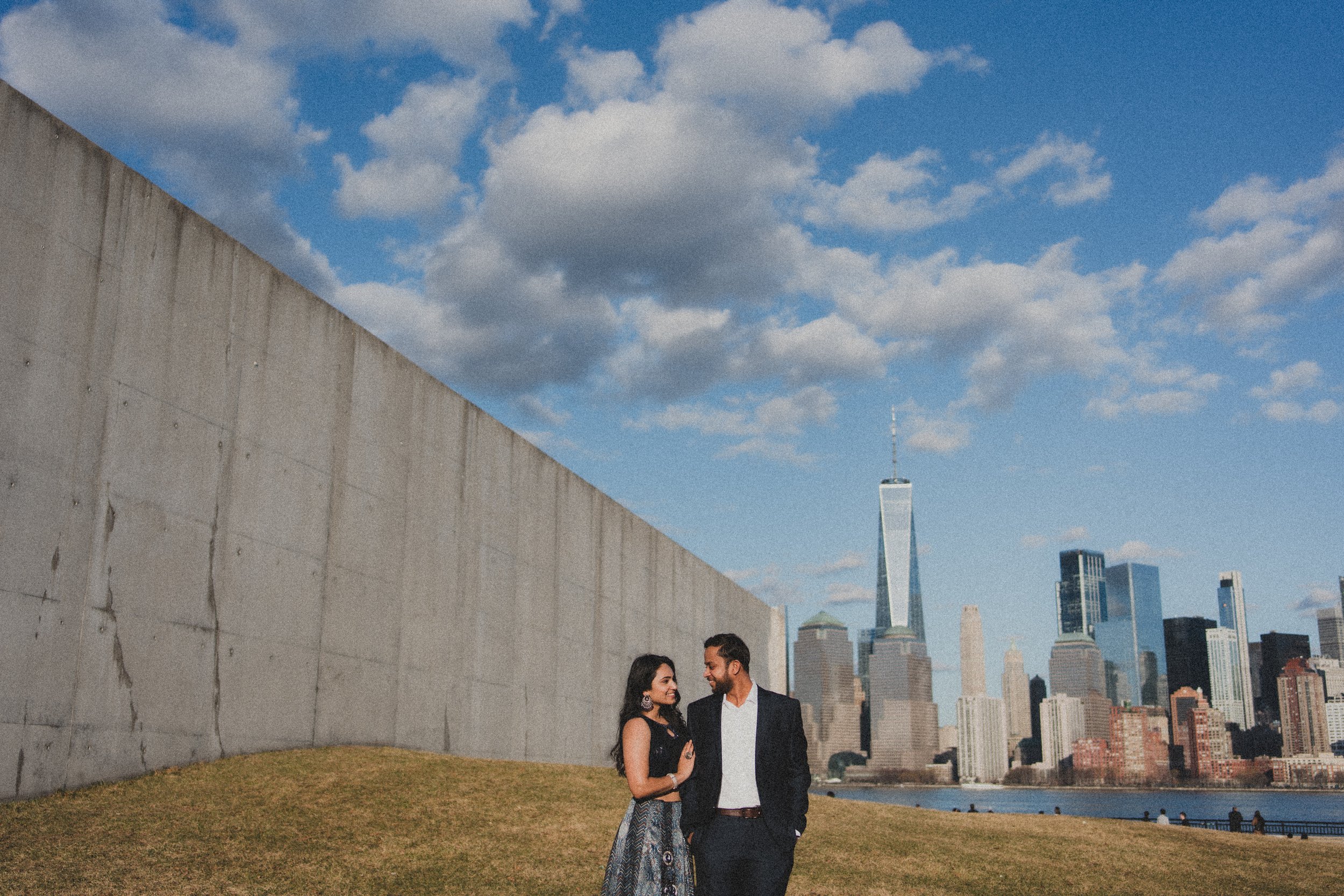 Shivani &amp; Jenus Engagement Liberty State Park NJ