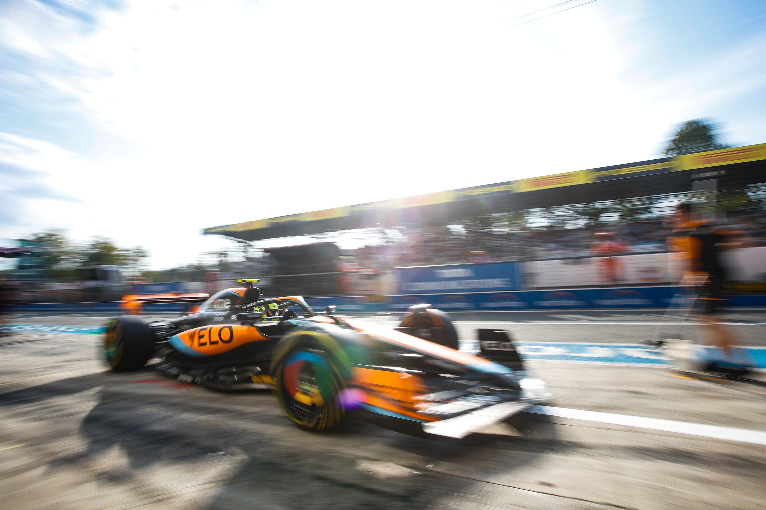 Norris and Piastri downplay McLaren pace in Friday practice for Italian grand prix