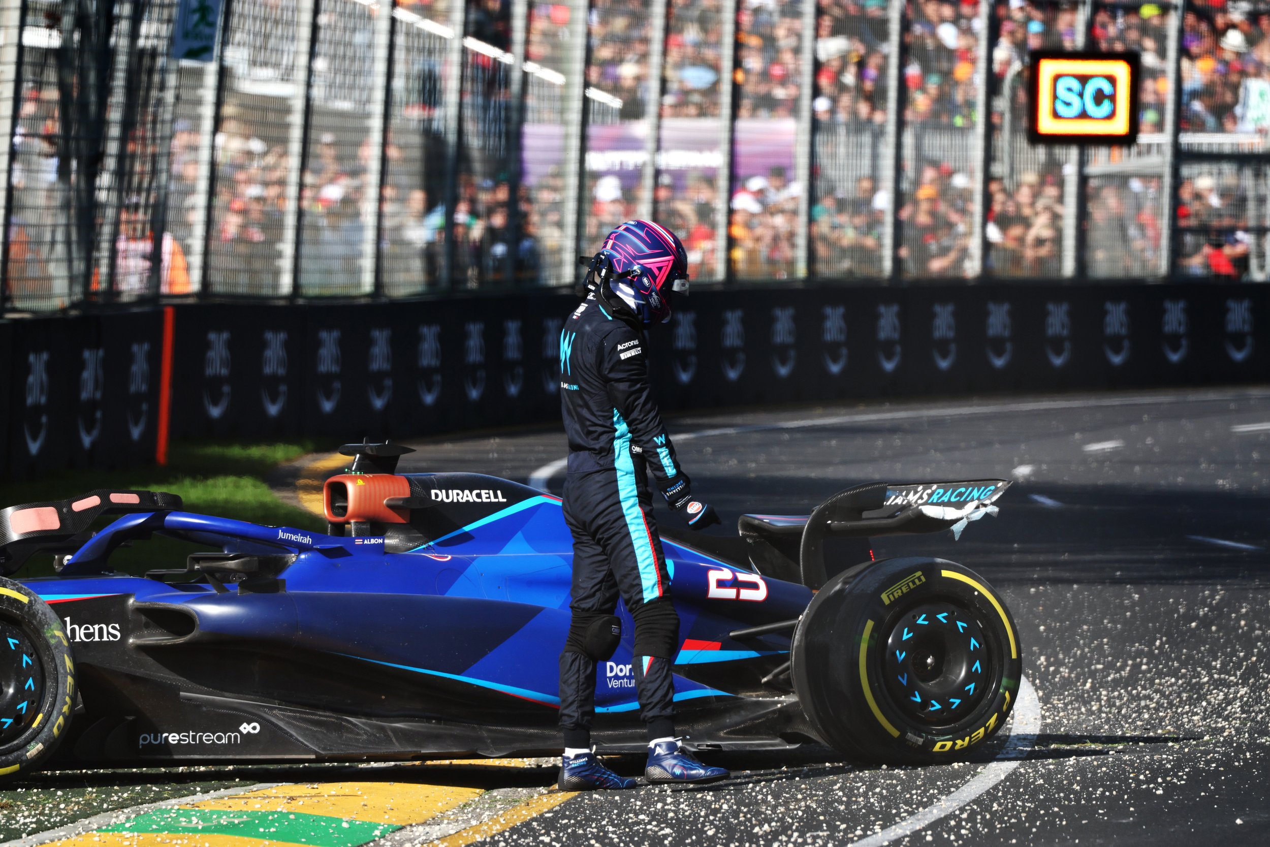 F1 2023: Chaotic ending to Australian Grand Prix explained, red flag,  restart, results, finishing order, what happened, latest news