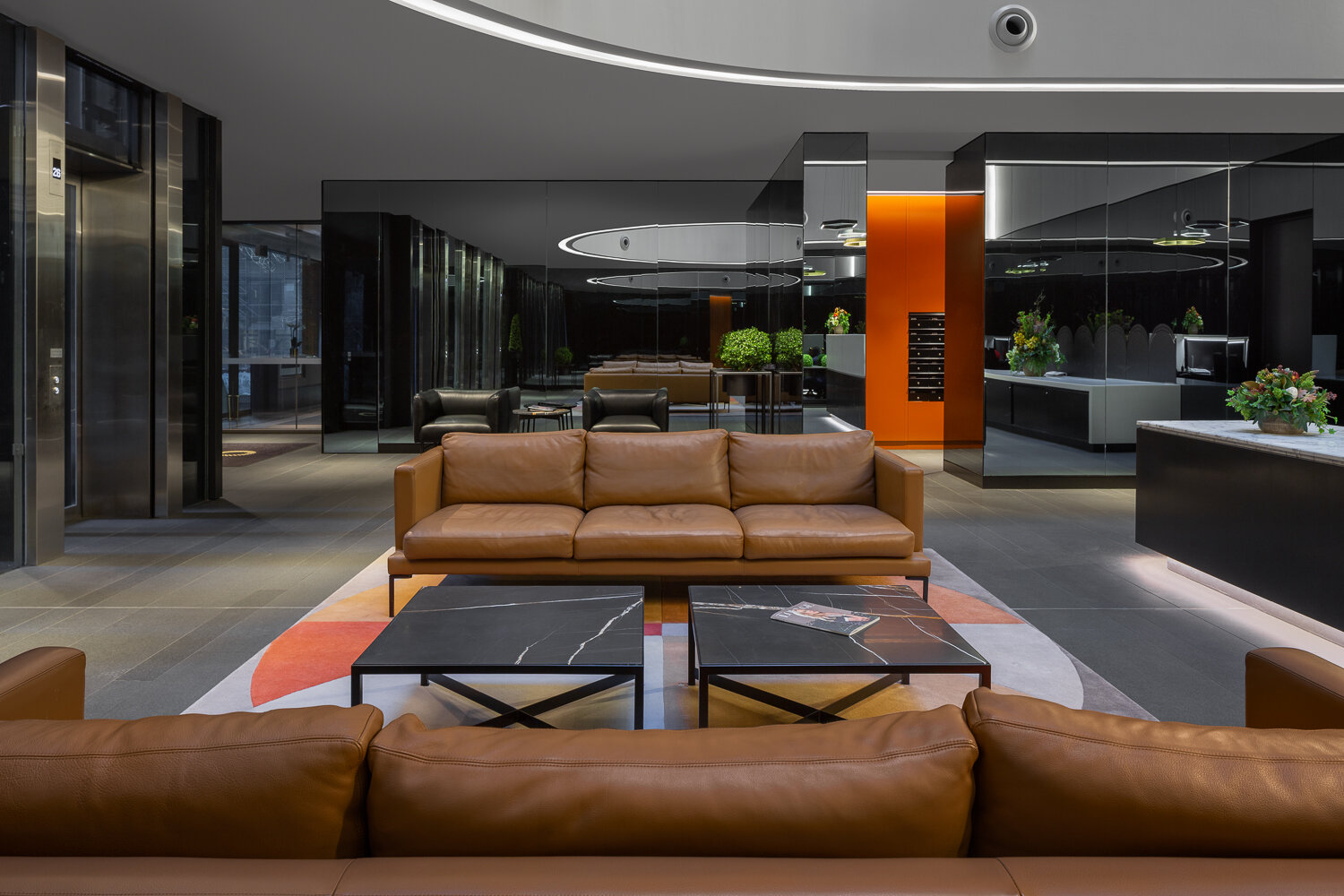 Lobby of Arc by Crown Group 