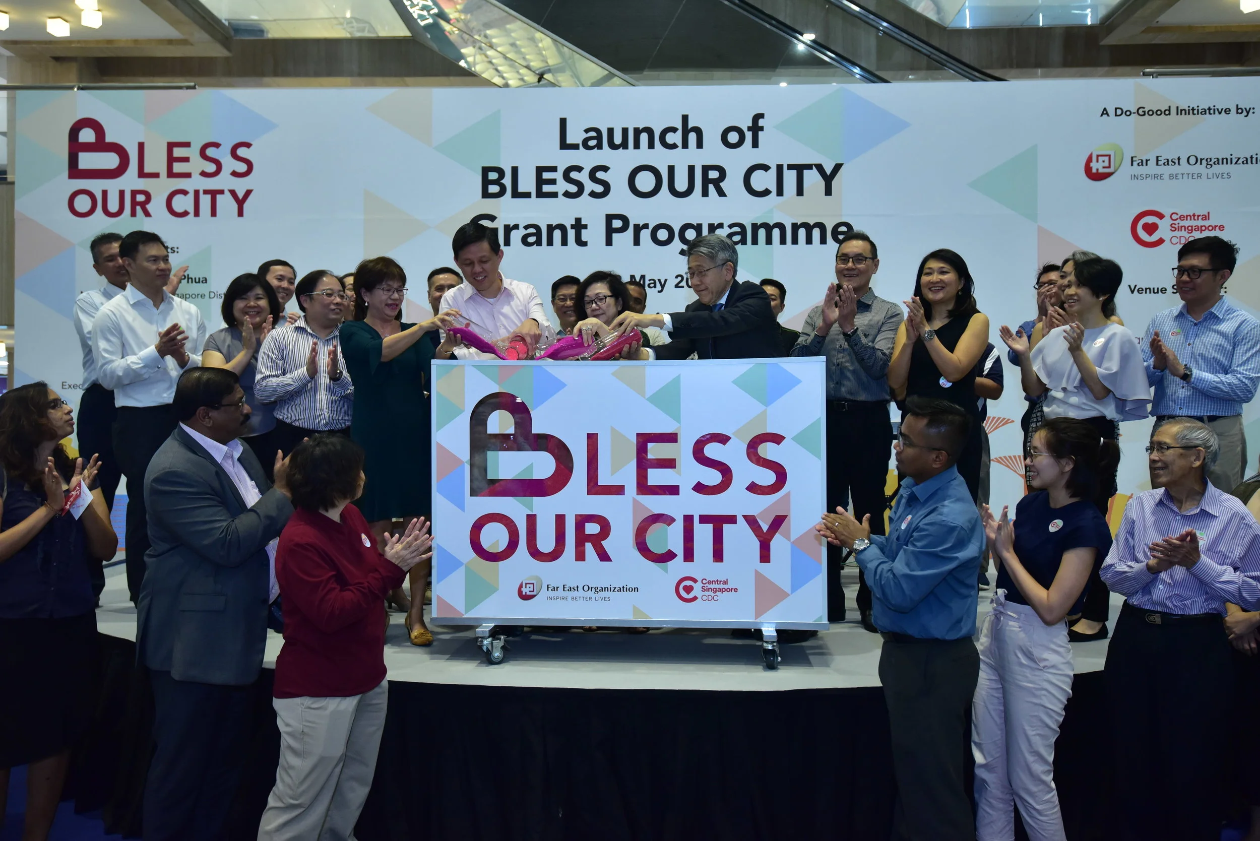 Launch of Bless our City Grant Programme @ Far East Plaza