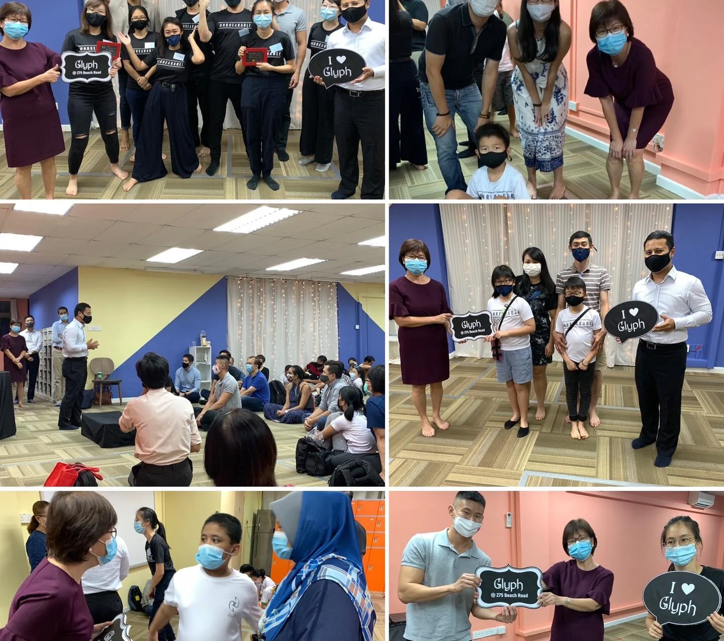 Welcoming Glyph Centre to Beach Road