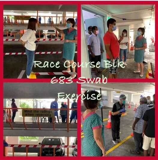 Race Course Block 683 Swab Exercise