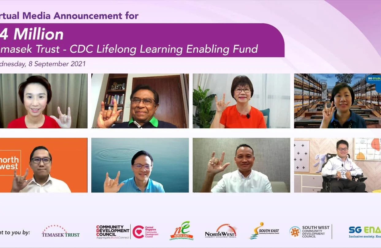 Launch of Temasek Trust-CDC Lifelong Learning Enabling Fund