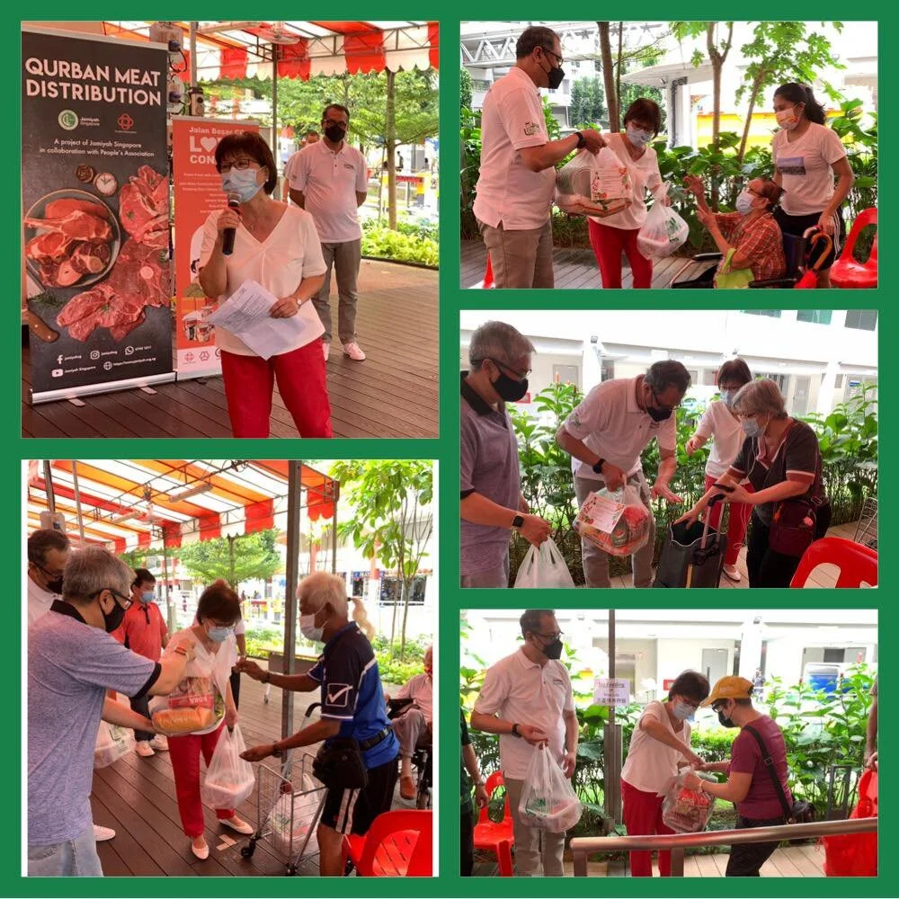 Qurban Meat Distribution @ King George's Avenue