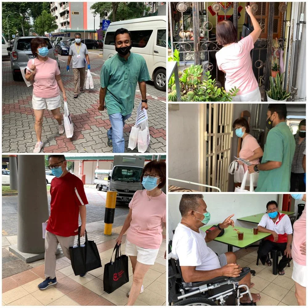 Delivering Carepack Cheer