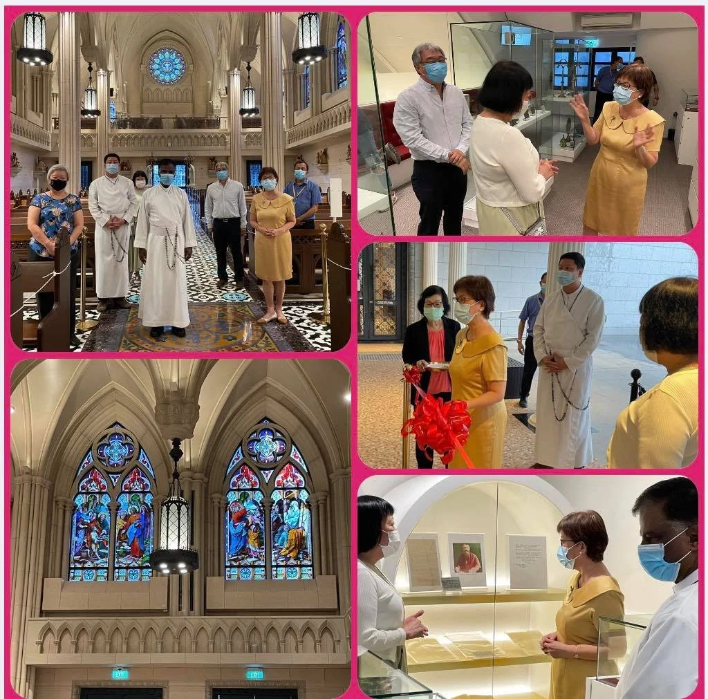 Opening a Special Heritage Centre in Novena Church