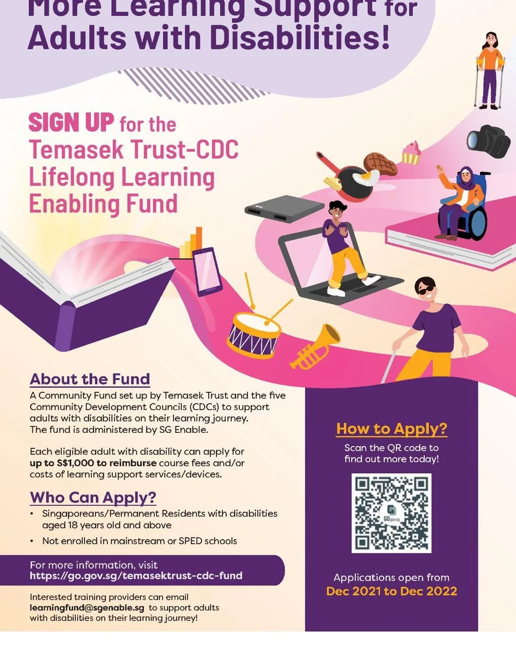 Temasek Trust-CDC Lifelong Learning Enabling Fund