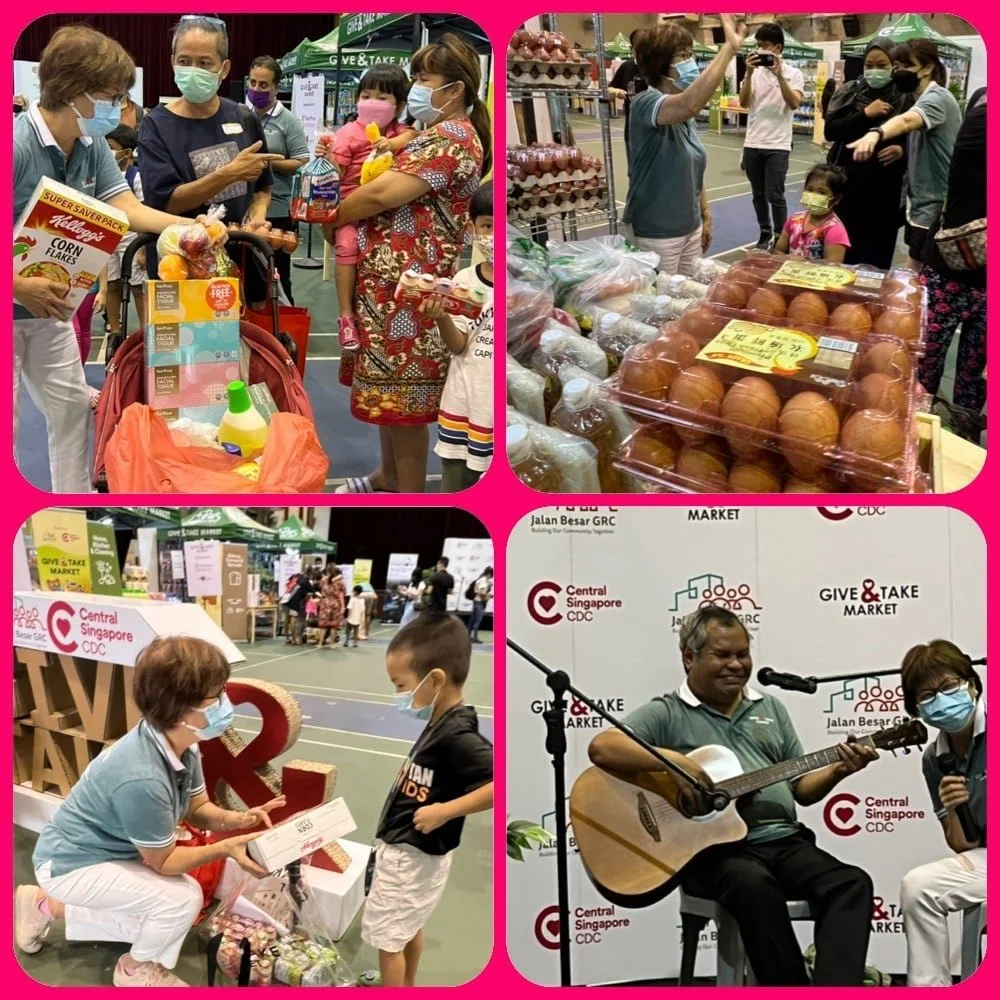 Give and Take Market Continues at Jalan Besar GRC